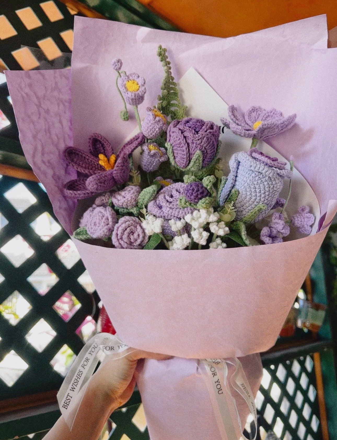 Large - Purple Bloom Bouquet