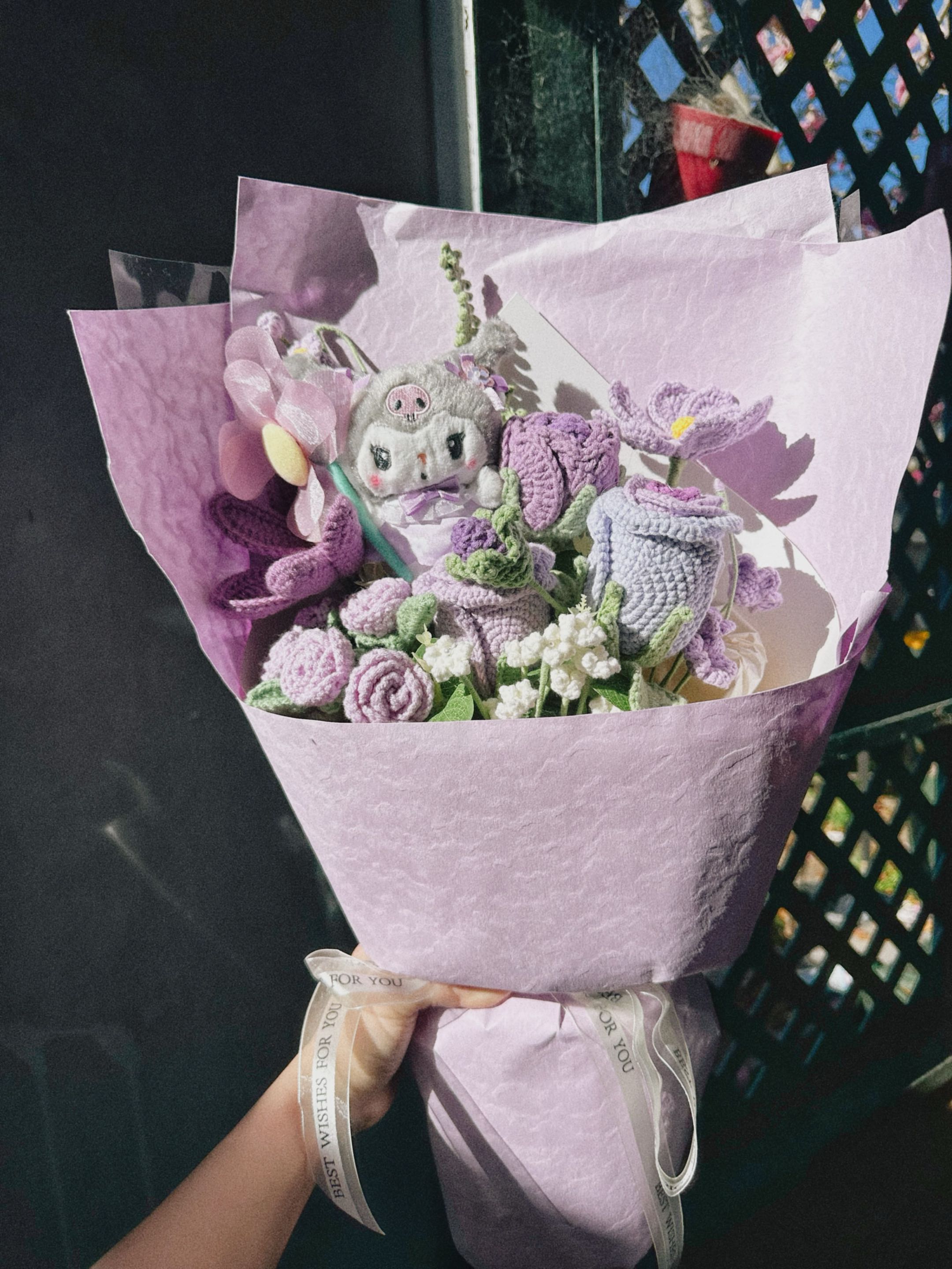 Large - Purple Bloom Bouquet photo 3