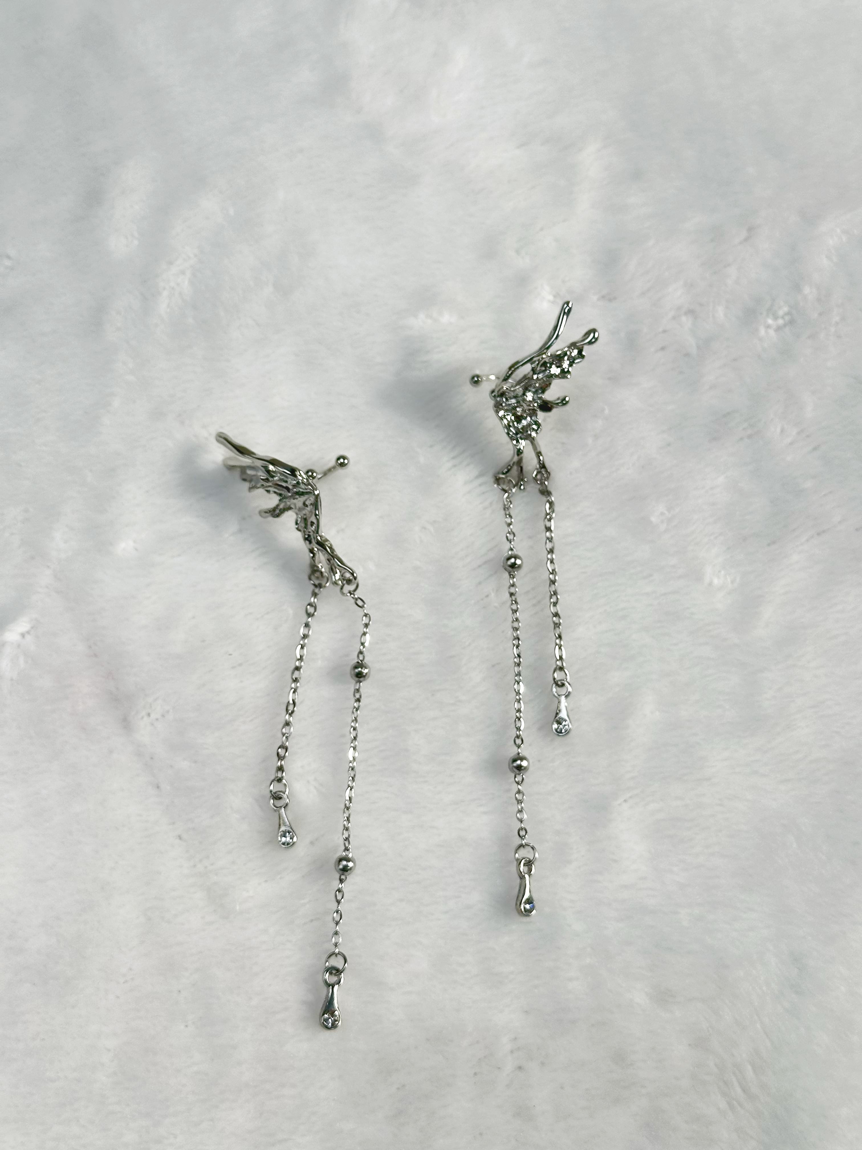 Mint Garden — Hoop Earrings