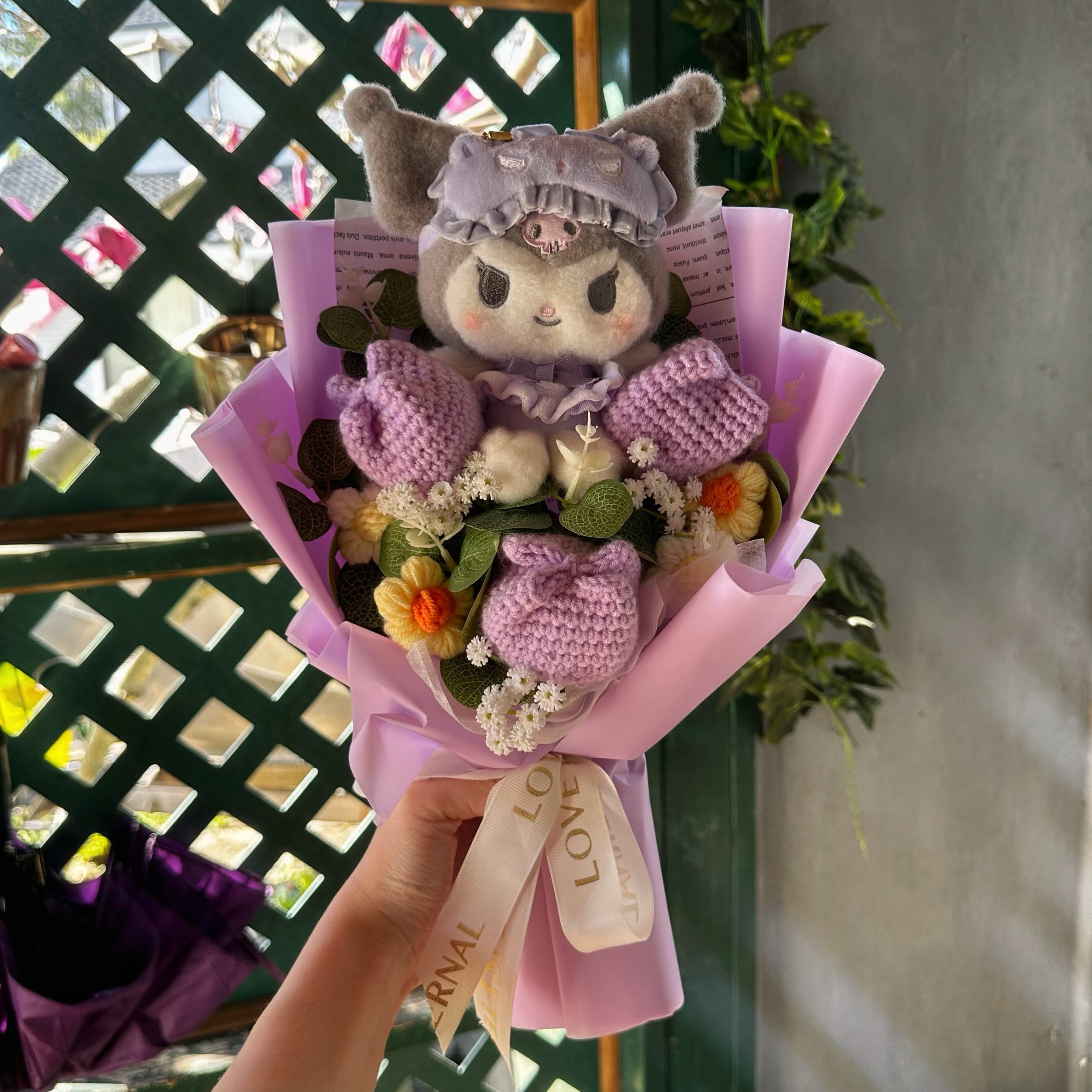 Medium - Mascot Kuromi Bouquet
