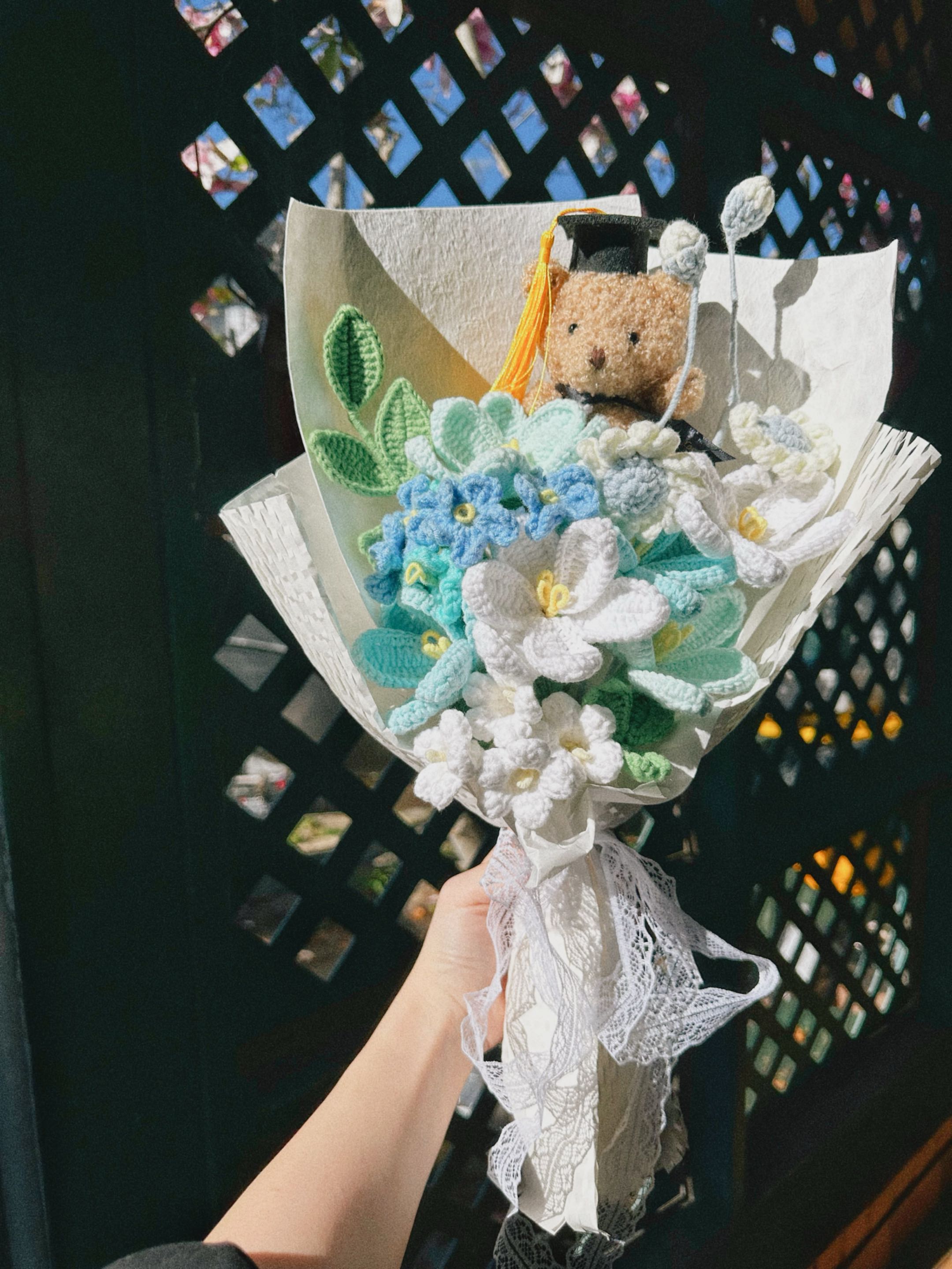 Medium - Blue Bloom Bouquet photo 2