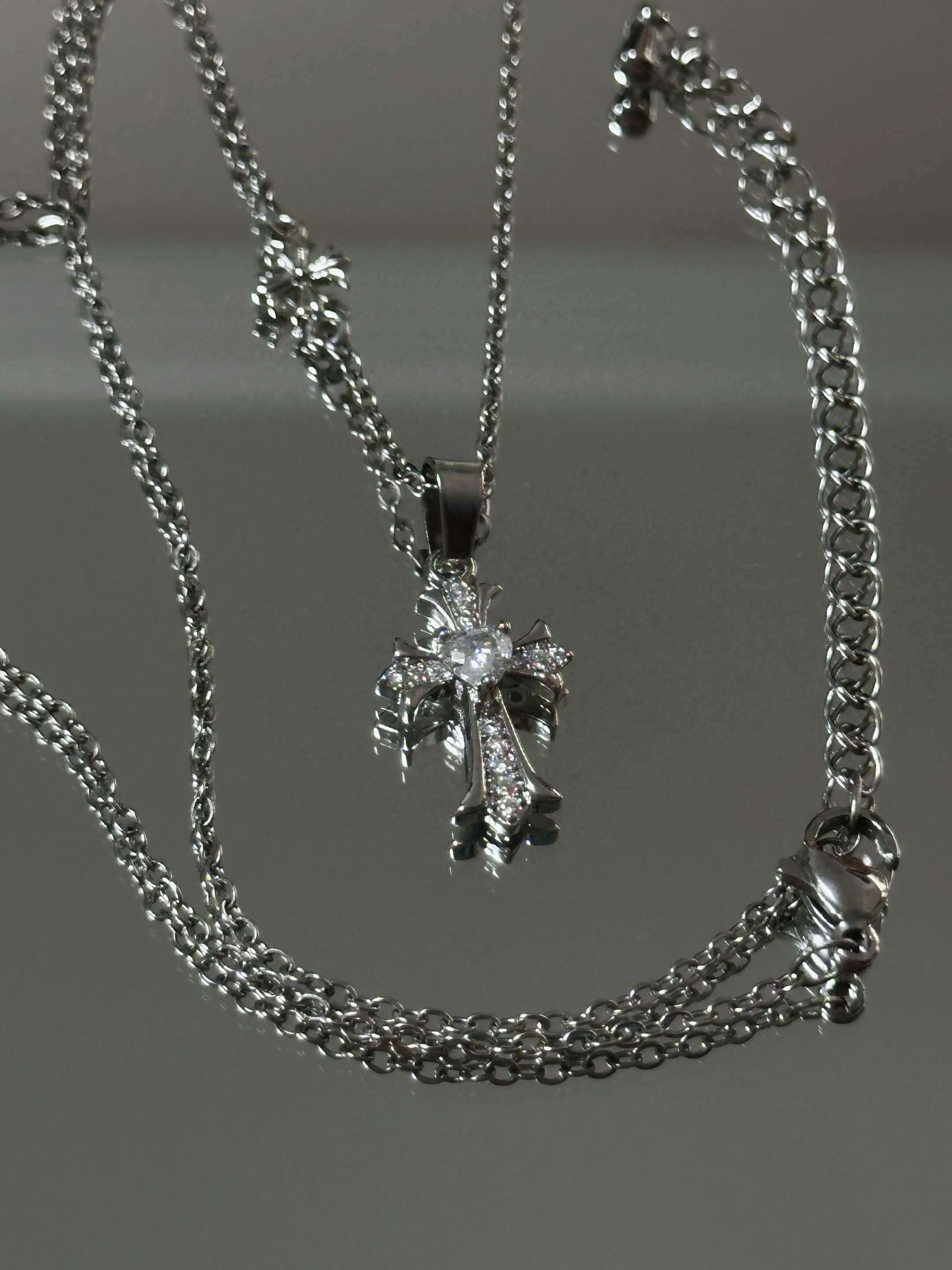 Heart Cross Necklace photo 2