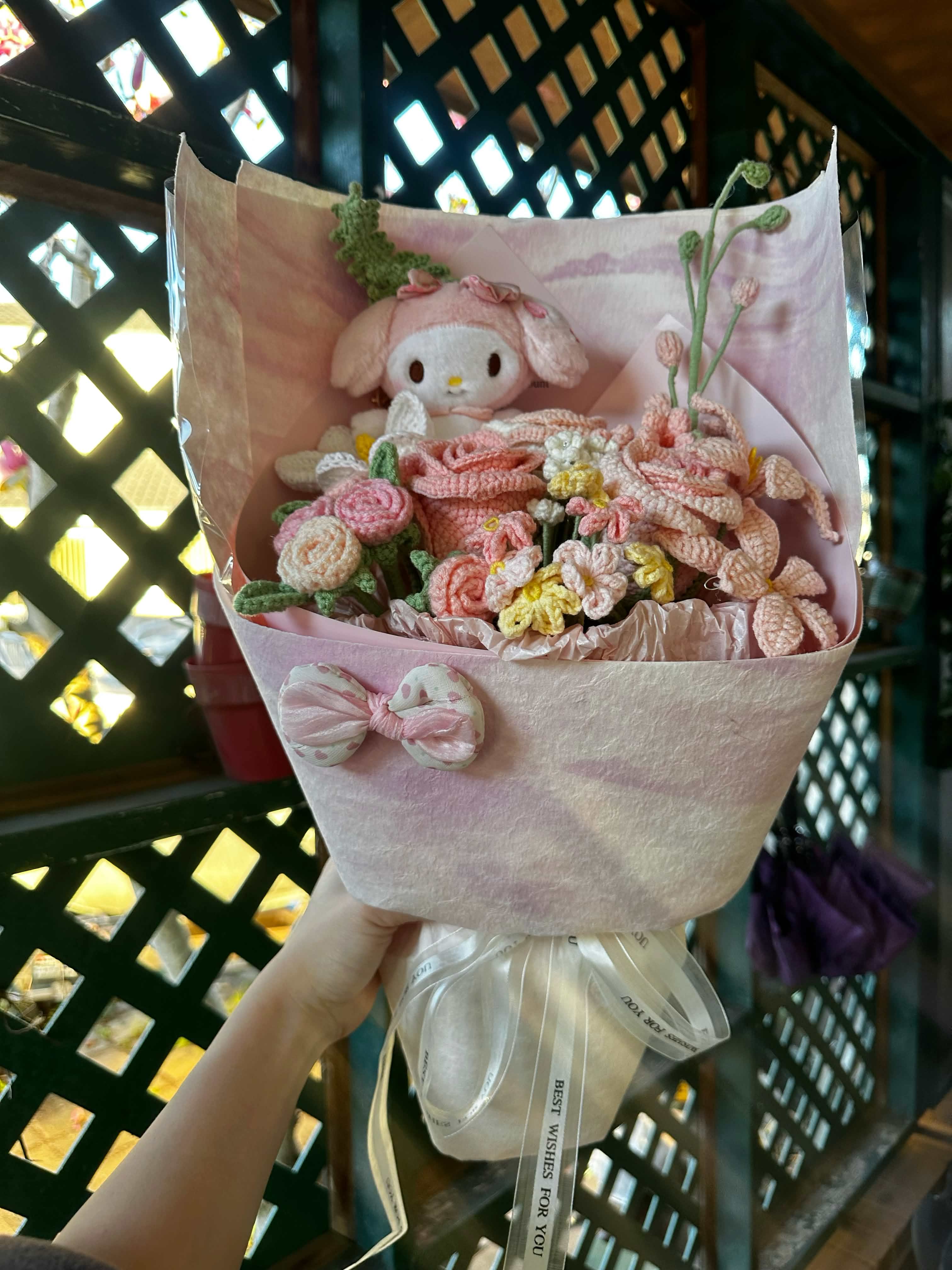 Large - Pink Sakura Melody Bouquet photo 2