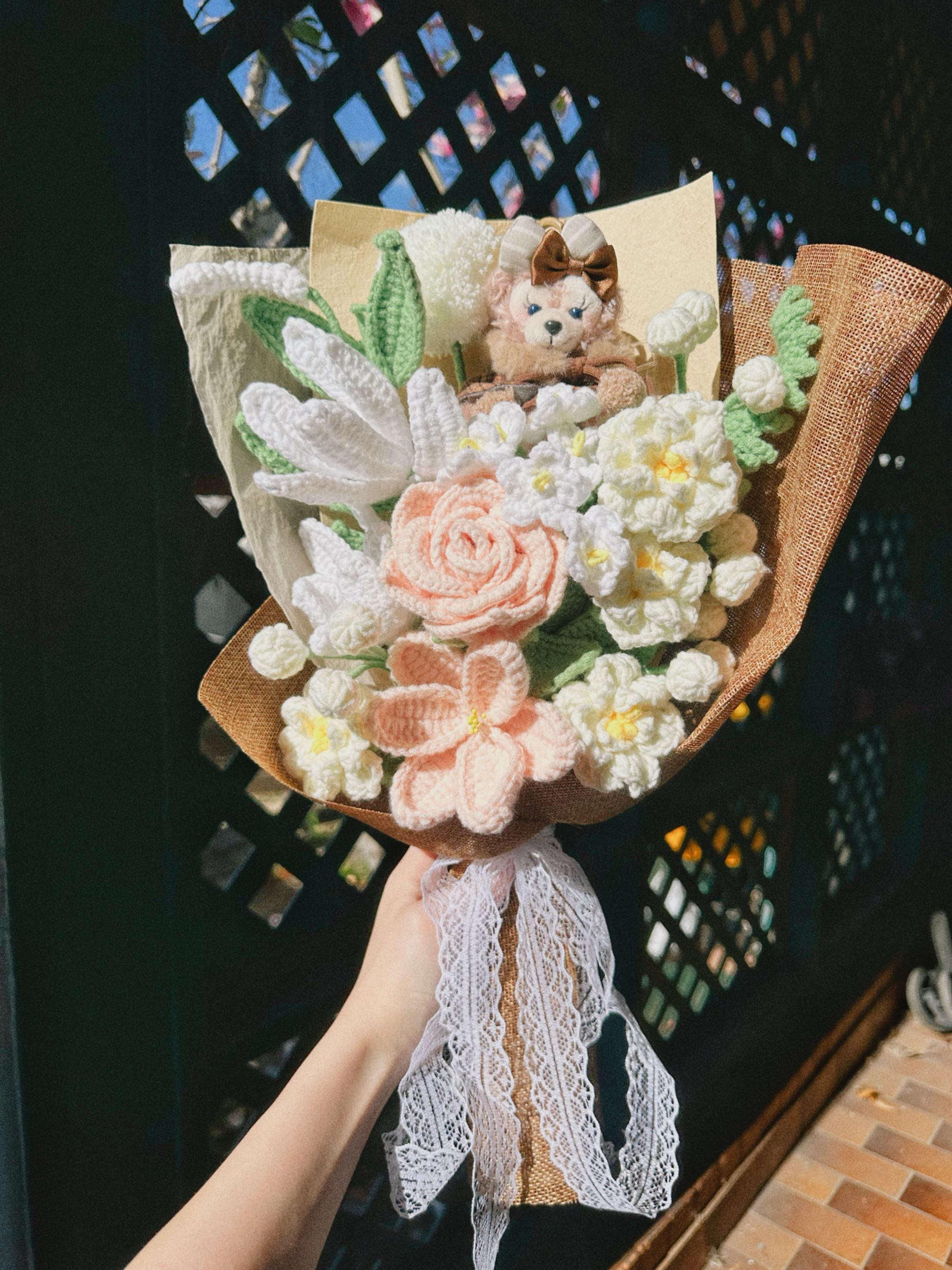 Medium -Pink Rose Assortment Bouquet photo 2