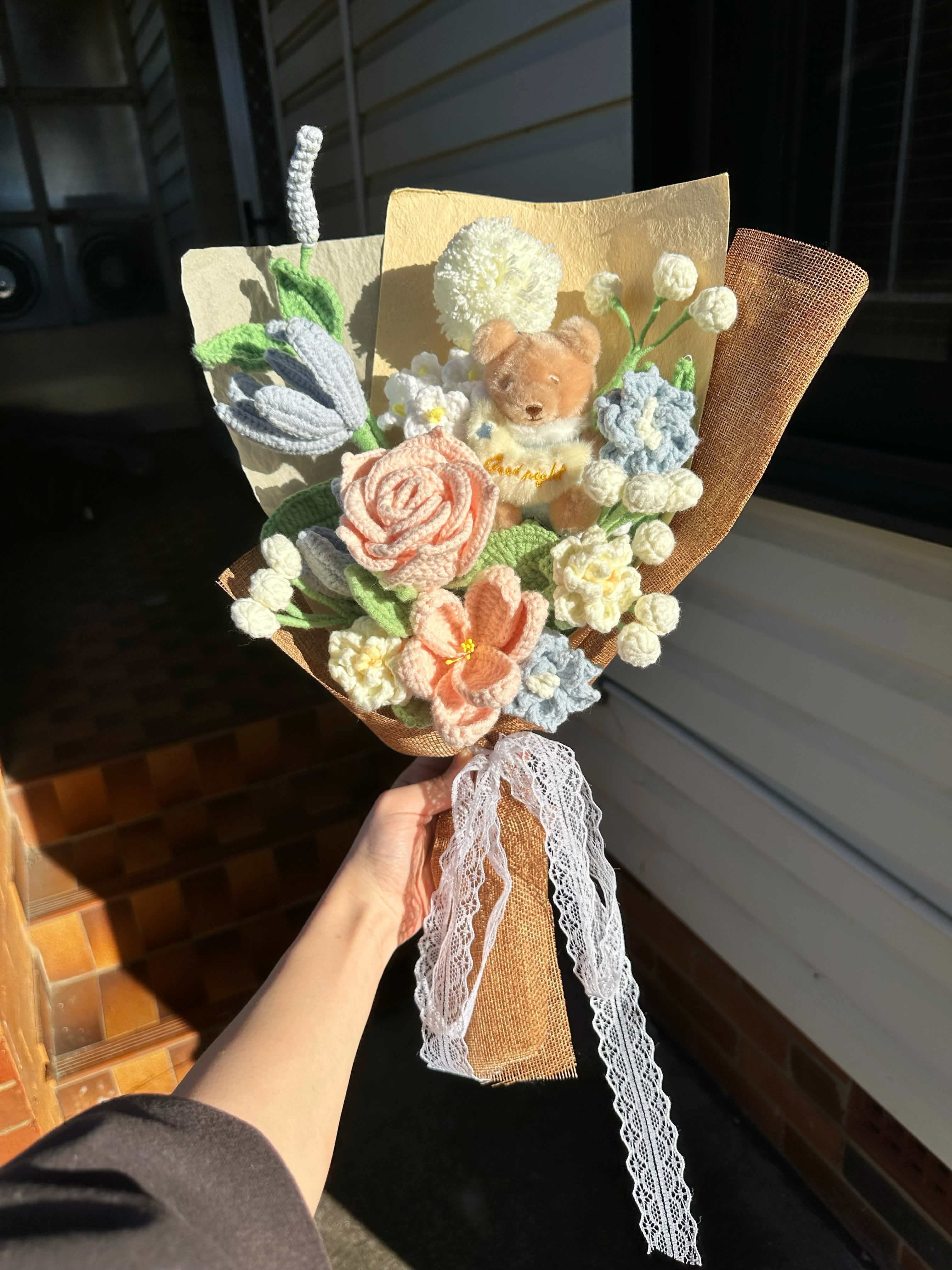 Medium -Sleepy Bear Bouquet photo 2