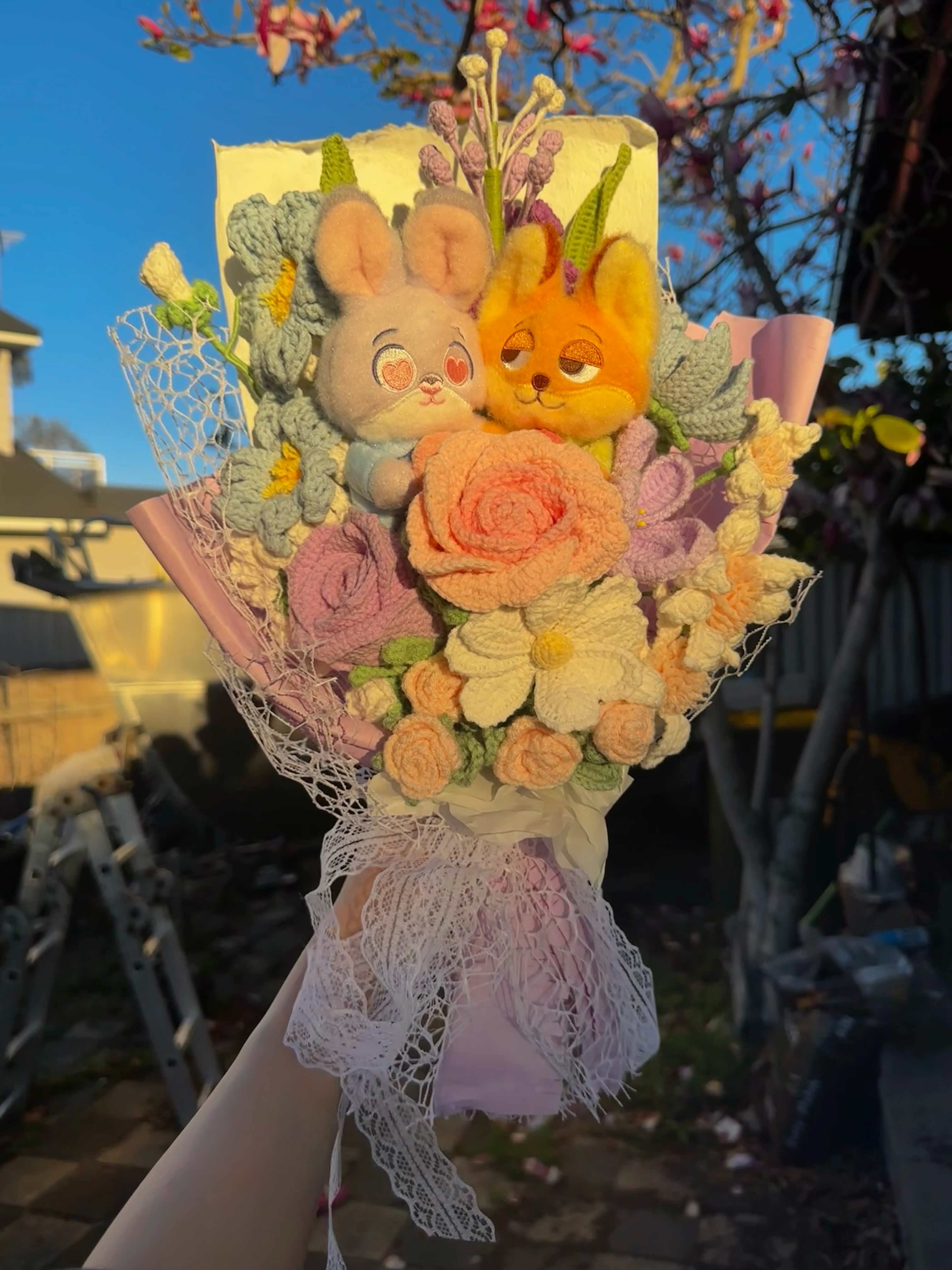 Large - Nick & Judy Purple Bouquet
