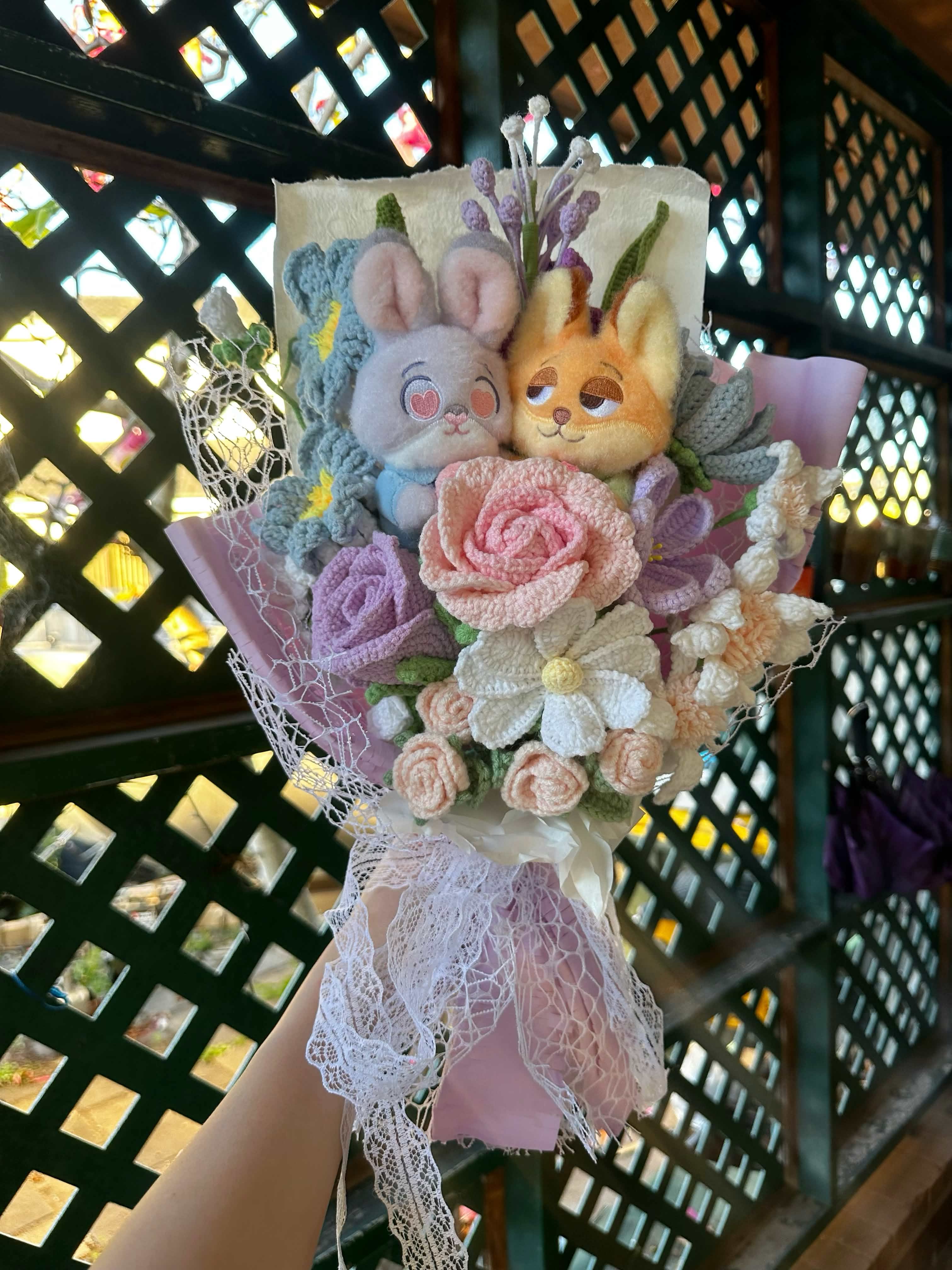 Large - Nick & Judy Purple Bouquet photo 2